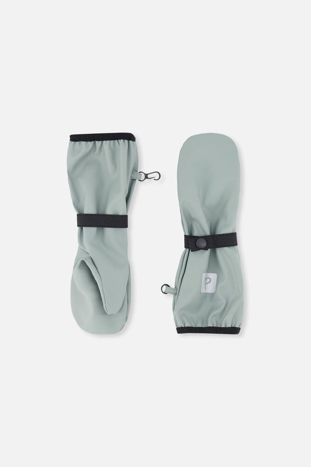 Rain Mittens Sage Green-0