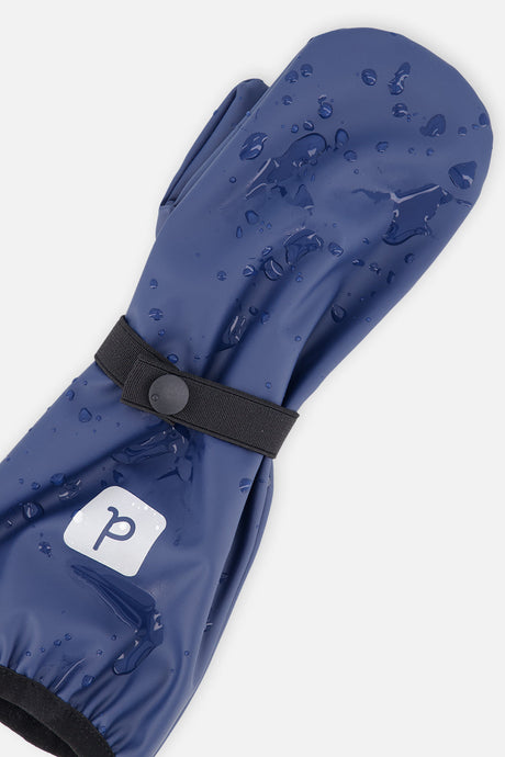 Rain Mittens Dark Blue-2