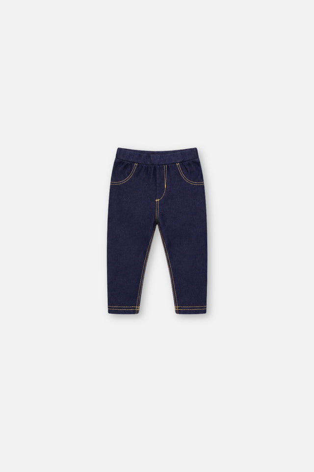 Baby Jeggings Navy Blue Denim-0
