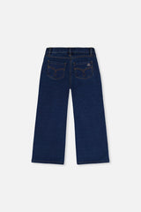 Deux par Deux Jeggings With Lurex Navy Blue Denim product image P2