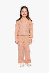 Jacquard Sweatshirt Pink-4