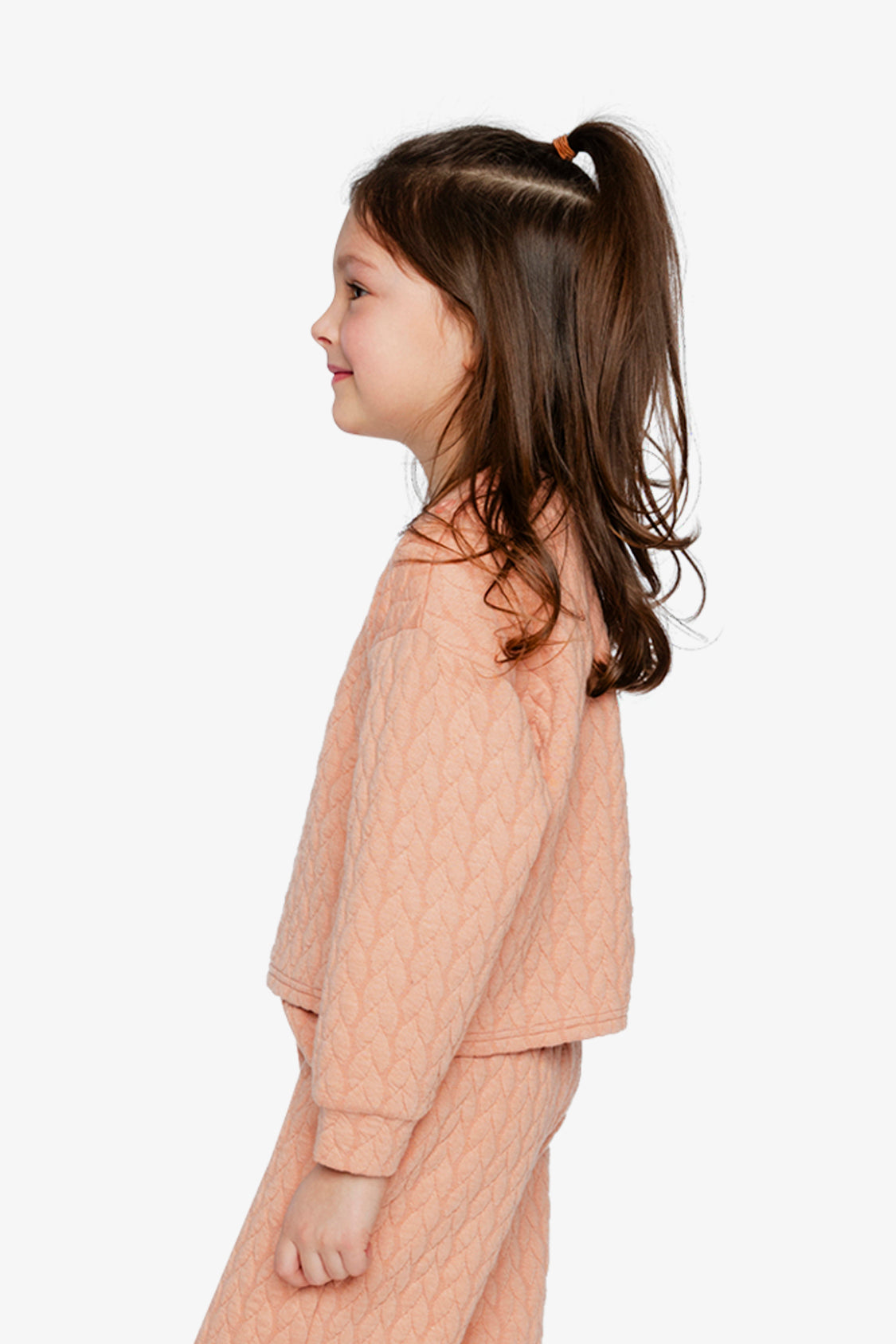 Jacquard Sweatshirt Pink-2