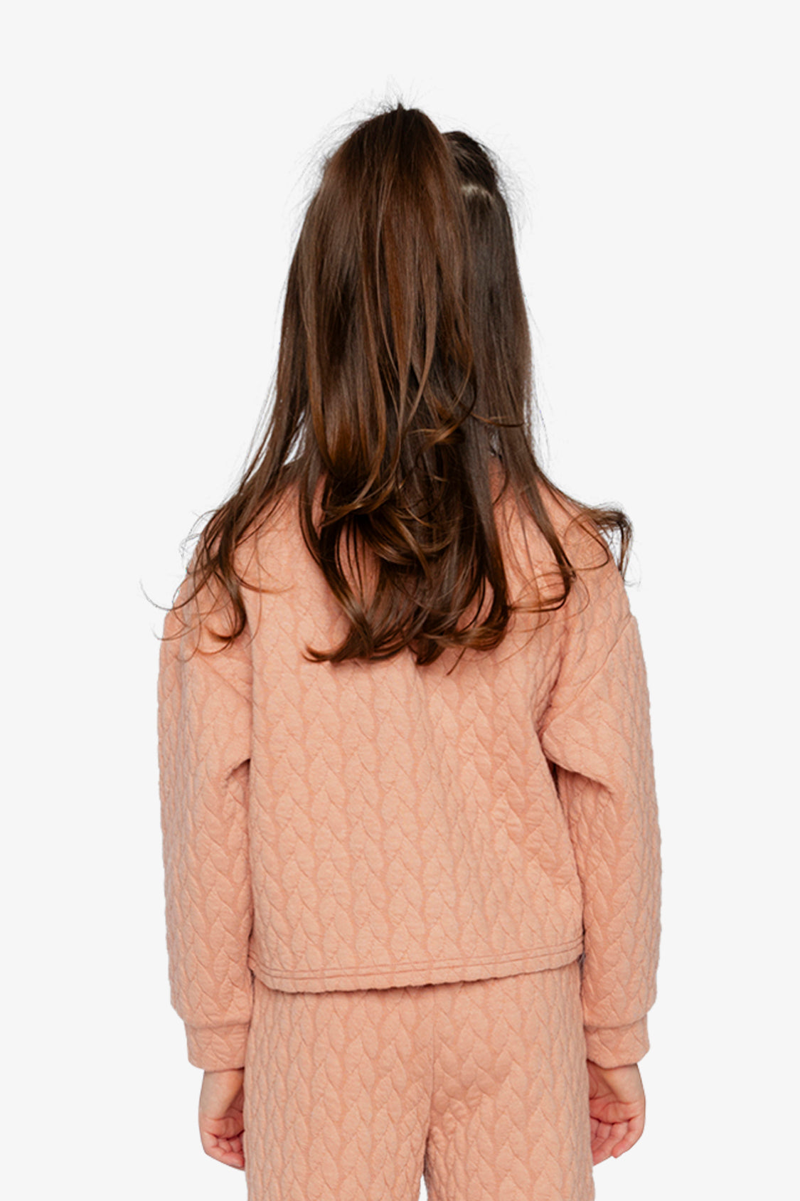 Jacquard Sweatshirt Pink-3