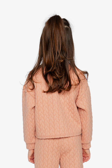 Jacquard Sweatshirt Pink-3