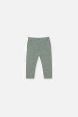 Baby Rib Leggings Green Printed Green-1