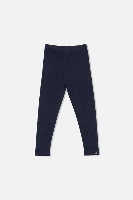 Rib Leggings Dark Blue-0