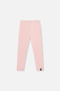 Rib Leggings Pale Dusty Pink-0