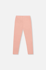 Rib Leggings Pink-1