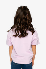 Heavy Jersey Wide Short Sleeve T-Shirt Mauve-3