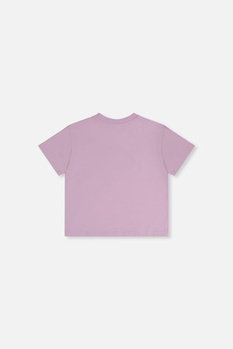 Deux par Deux Heavy Jersey Wide Short Sleeve T-Shirt Mauve product image P2