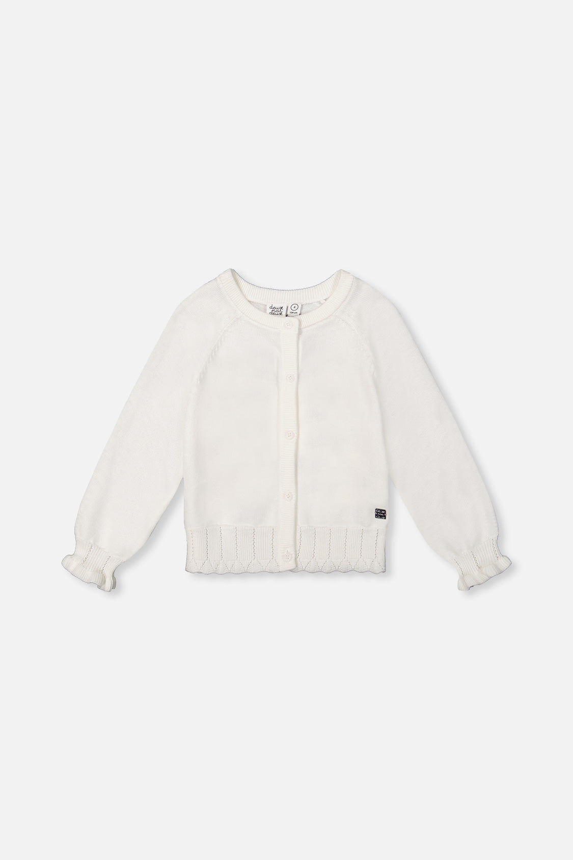 Knit Cardigan Off-White-0