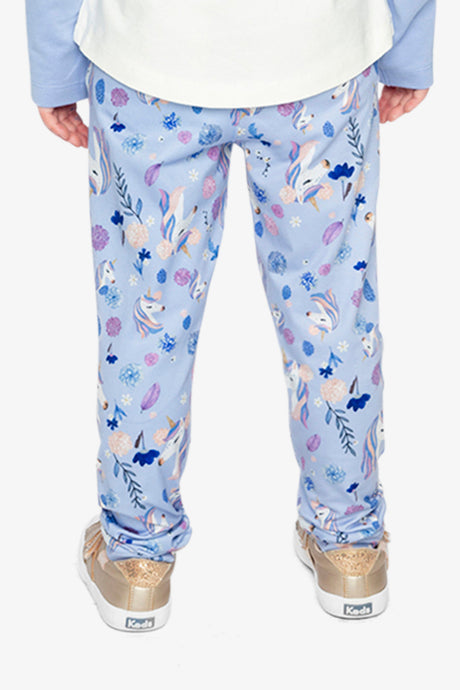 Printed Leggings Purple Unicorn Print-3