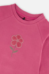Deux par Deux girls' tunic in pinkish violet, view 6