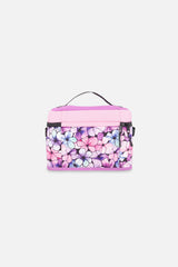 Lunch Box Black Floral Print-1