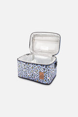 Lunch Box Blue Leopard Print-2
