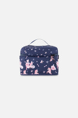 Lunch Box Navy Unicorn Print-1