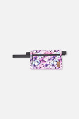 Pencil Case Black Floral Print-0