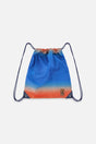 Drawstring Bag Blue And Orange Gradient-0