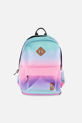 Kids Backpack Blue And Mauve Gradient-0