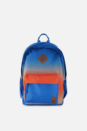 Kids Backpack Blue And Orange Gradient-0