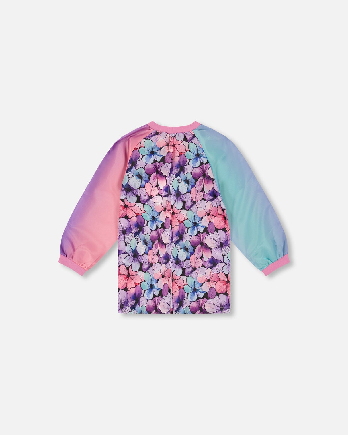 Apron Black Floral Print-1