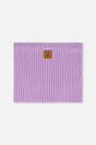Ribbed Knit Neckwarmer Lavender-0