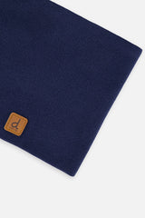 Jersey Neck Tube Navy Blue-2