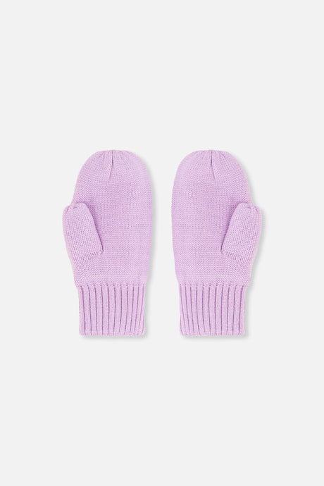 Knit Mittens Lavender-1