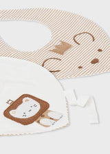 2-pack bibs baby | mayoral