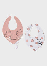 2-pack bibs baby | mayoral 3m