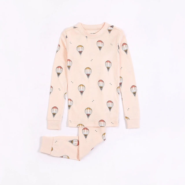 Air Balloon Print on Pyjama Set | Petit Lem - Jenni Kidz