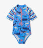 Aquatic Friends Rashguard One Piece | Hatley - Jenni Kidz