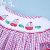 Babeeni Hand smocked boat bishop dress - Jenni Kidz