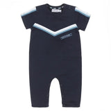 Baby Boys Romper Dark Blue | Dirkje - Jenni Kidz