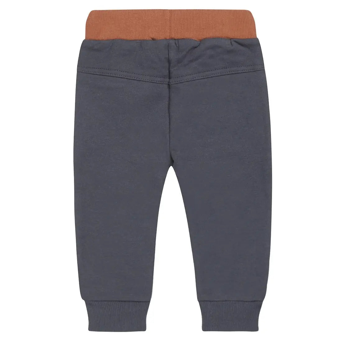 Baby Boys Sweatpants Dark Blue Brown | Dirkje - Dirkje