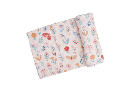 Bamboo Muslin Swaddle Blanket  Butterfly Garden | Angel Dear - Jenni Kidz