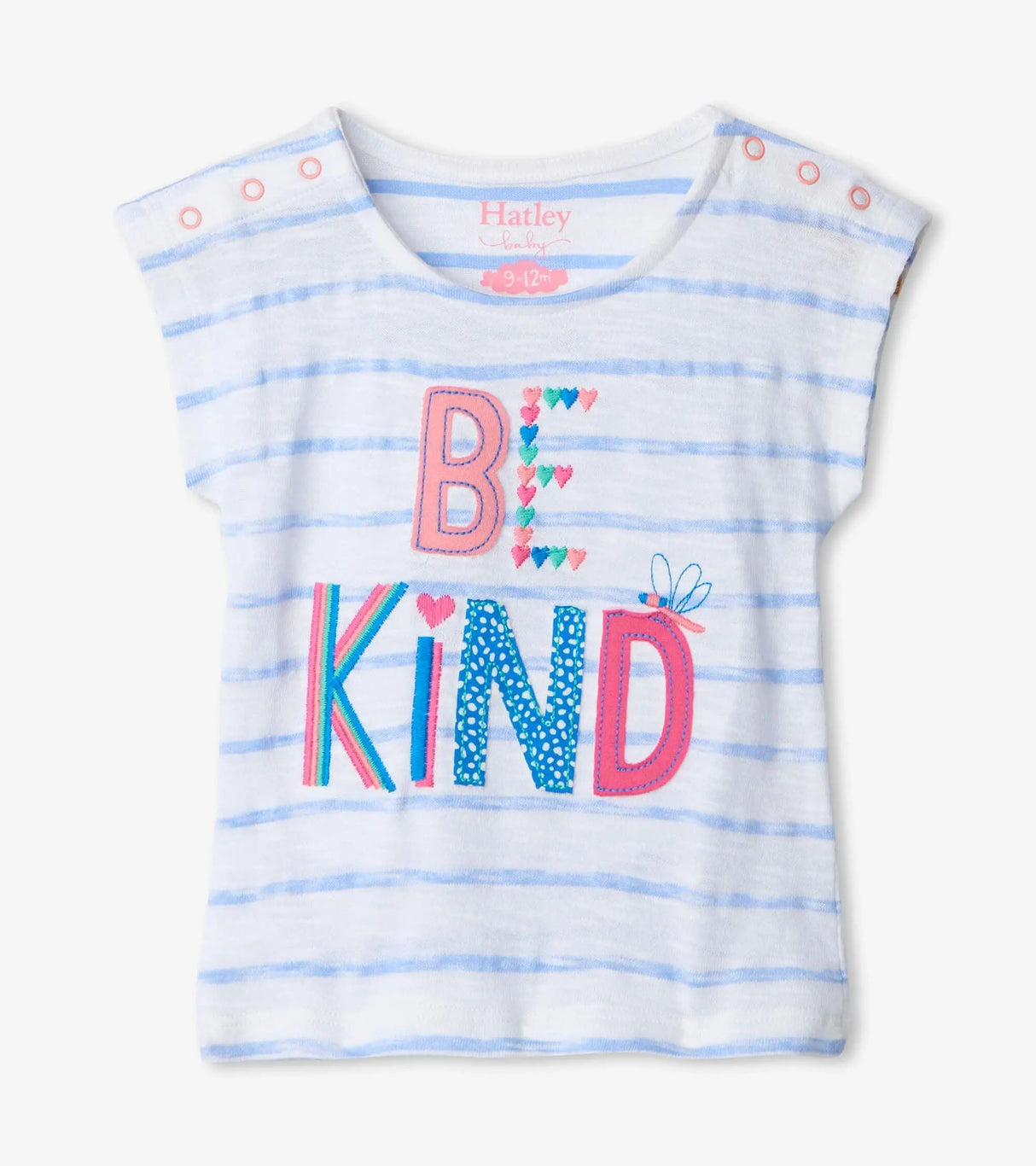 Be Kind Baby Snap Shoulder Tee | Hatley - Jenni Kidz