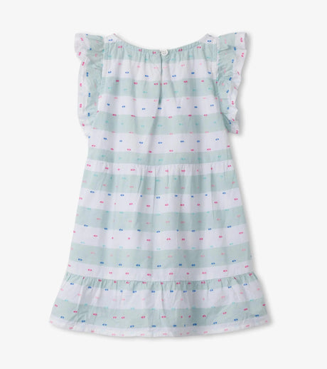 Beach swiss dots baby ruffle sleeve dress | Hatley - Jenni Kidz