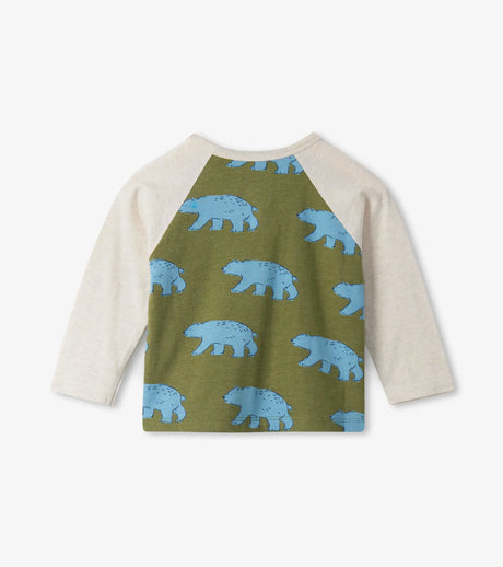 Blue Bears Raglan Baby Tee | Hatley - Jenni Kidz