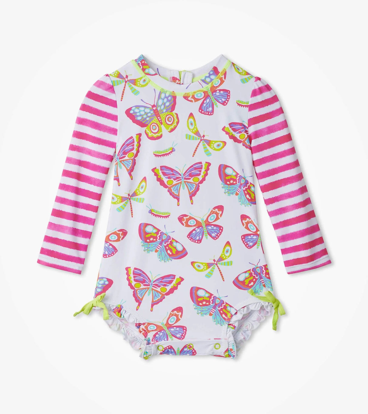 Botanical Butterflies Baby Rashguard Swimsuit | Hatley - Jenni Kidz