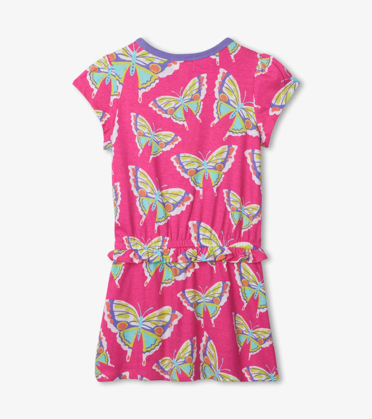 Botanical Butterflies Ruffle Waist Dress | Hatley - Jenni Kidz