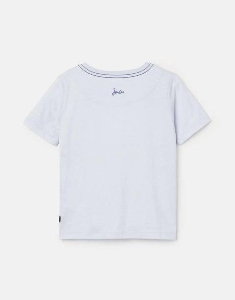 Boy Archie Applique Short Sleeve T-shirt | Joules - Jenni Kidz