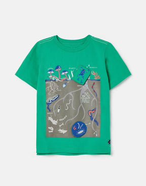 Joules Boy Chomp Interactive Applique Short Sleeve T-Shirt – product image 1