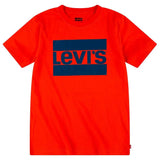 Boy's Logo Short Sleeve T-Shirt Red | Levi's - Jenni Kidz