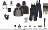 Boy's Snowsuit 5 PCS Set - Cathay Spice | Blizz - Blizz