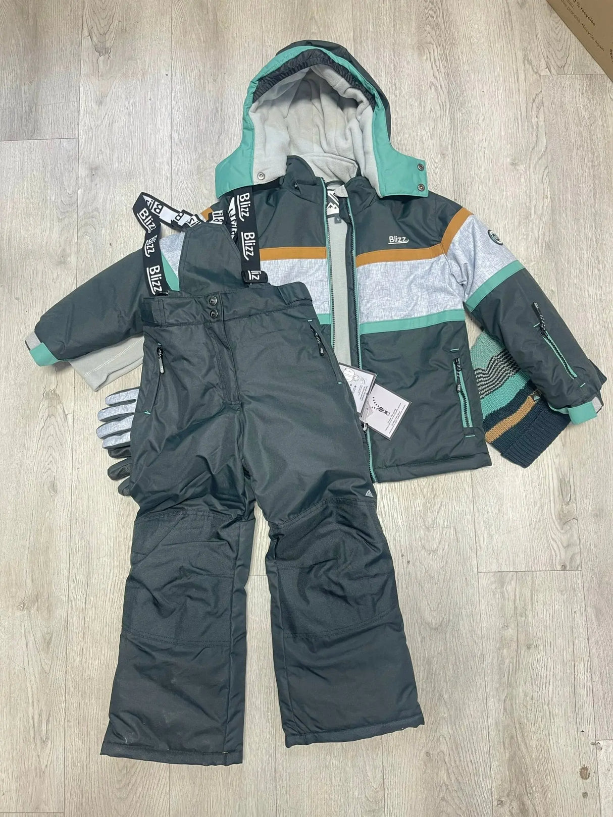 Boy's Snowsuit 5 PCS Set - Deep Sea | Blizz - Blizz