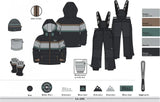 Boy's Snowsuit 5 PCS Set - Deep Sea | Blizz - Blizz