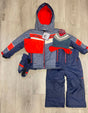 Boy's Snowsuit 5 PCS Set - Red | Blizz - Blizz