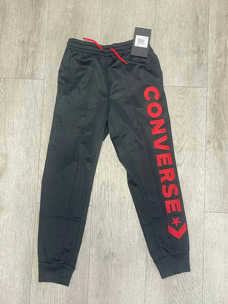 Boy's Wordmark Tricot Jogger - Black | Converse - Converse