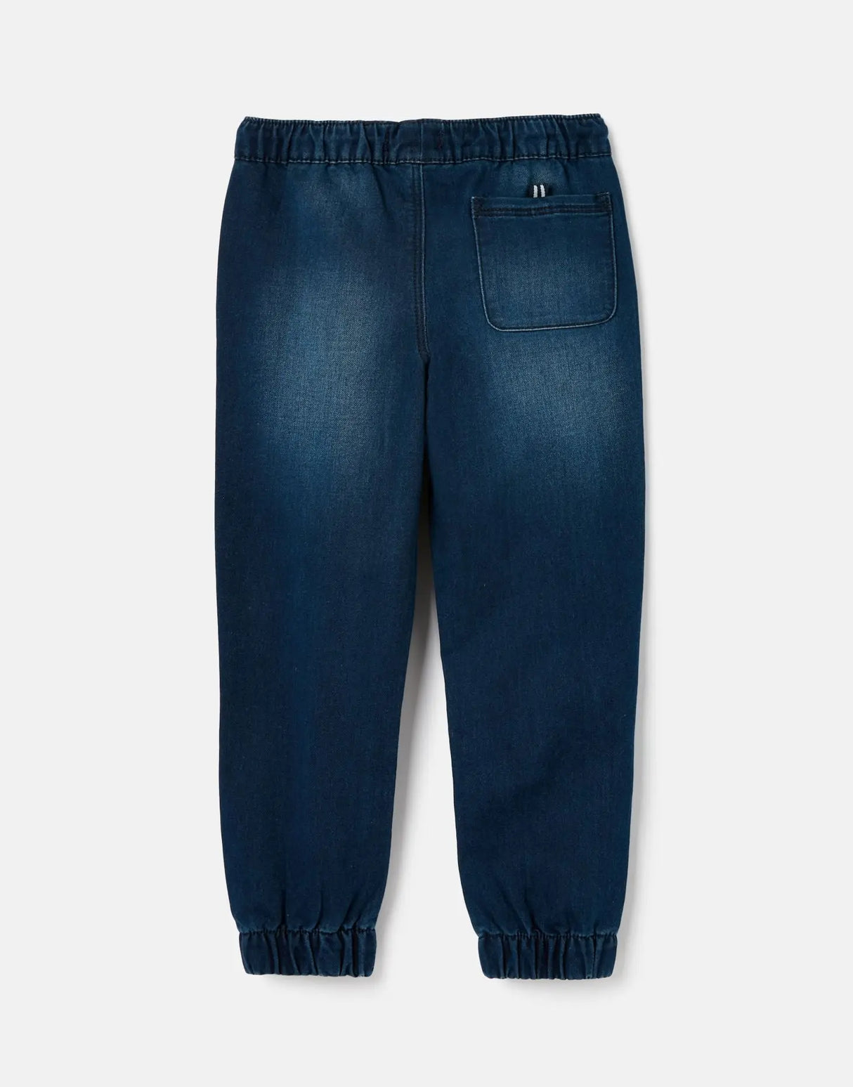 Boys' Logan Jersey Denim Joggers | Joules - Joules